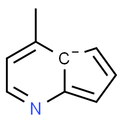 ChemSpider 2D Image | 4-Methylcyclopenta[b]pyridin-4a-ide | C9H8N