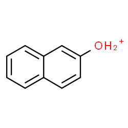 ChemSpider 2D Image | 2-Naphthyloxonium | C10H9O