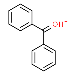 ChemSpider 2D Image | (Diphenylmethylene)oxonium | C13H11O