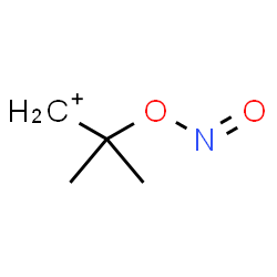 ChemSpider 2D Image | 2-Methyl-2-(nitrosooxy)prop-1-ylium | C4H8NO2