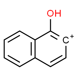 ChemSpider 2D Image | 1-Hydroxynaphthalen-2-ylium | C10H7O
