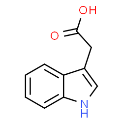 ChemSpider 2D Image | Indole-3-acetic acid | C10H9NO2