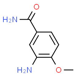 ChemSpider 2D Image | 3-Amino-4-methoxybenzamide | C8H10N2O2