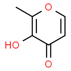 ChemSpider 2D Image | Maltol | C6H6O3