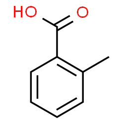 ChemSpider 2D Image | o-Toluic acid | C8H8O2