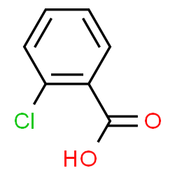 ChemSpider 2D Image | 2-Chlorobenzoic acid | C7H5ClO2