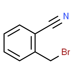 ChemSpider 2D Image | 2-(Bromomethyl)benzonitrile | C8H6BrN