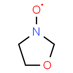 ChemSpider 2D Image | 1,3-Oxazolidin-3-yloxidanyl | C3H6NO2