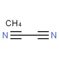 ChemSpider 2D Image | Ethanedinitrile - methane (1:1) | C3H4N2