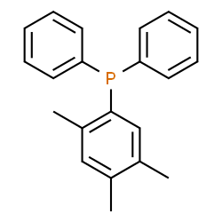 ChemSpider 2D Image | Diphenyl(2,4,5-trimethylphenyl)phosphine | C21H21P