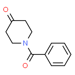 ChemSpider 2D Image | 1-Benzoyl-4-piperidone | C12H13NO2