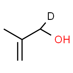 ChemSpider 2D Image | 1-deuterio-2-methyl-prop-2-en-1-ol | C4H7DO