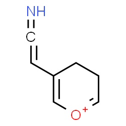 ChemSpider 2D Image | 2-(4,5-dihydropyran-1-ium-3-yl)ethenimine | C7H8NO
