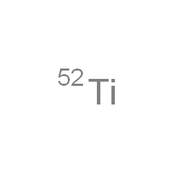 ChemSpider 2D Image | (~52~Ti)Titanium | 52Ti