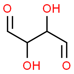 ChemSpider 2D Image | Tartaraldehyde | C4H6O4