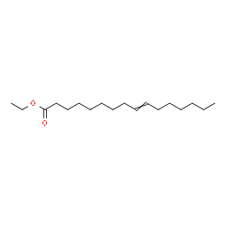 ChemSpider 2D Image | Ethyl 9-hexadecenoate | C18H34O2