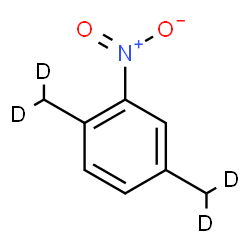 ChemSpider 2D Image | 1,4-bis(dideuteriomethyl)-2-nitro-benzene | C8H5D4NO2