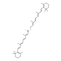 ChemSpider 2D Image | RETINYL RETINOATE | C40H56O2