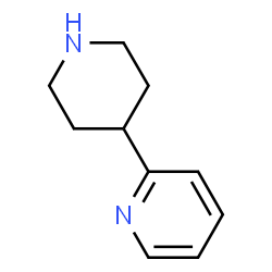 ChemSpider 2D Image | 2-(4-Piperidinyl)pyridine | C10H14N2