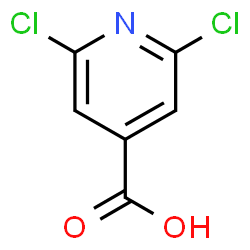 ChemSpider 2D Image | 2,6-Dichloroisonicotinic acid | C6H3Cl2NO2