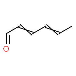 ChemSpider 2D Image | 2,4-Hexadienal | C6H8O