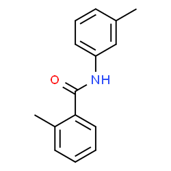 ChemSpider 2D Image | 2-Methyl-N-(3-methylphenyl)benzamide | C15H15NO