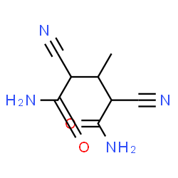 ChemSpider 2D Image | 2,4-Dicyano-3-methylpentanediamide | C8H10N4O2