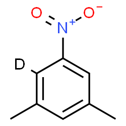 ChemSpider 2D Image | 2-deuterio-1,5-dimethyl-3-nitro-benzene | C8H8DNO2