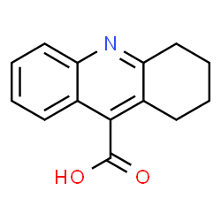 ChemSpider 2D Image | 1,2,3,4-Tetrahydro-9-acridinecarboxylic acid | C14H13NO2