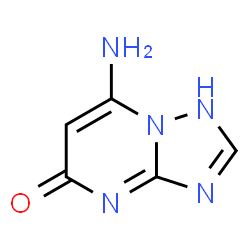 ChemSpider 2D Image | 7-Amino-5-Hydroxy-S-Triazolo(1,5-A)Pyrimidine | C5H5N5O