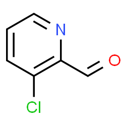 ChemSpider 2D Image | 3-chloropicolinaldehyde | C6H4ClNO
