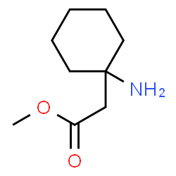ChemSpider 2D Image | Methyl (1-aminocyclohexyl)acetate | C9H17NO2