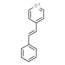 ChemSpider 2D Image | 4-[(E)-2-Phenylvinyl]pyrylium | C13H11O