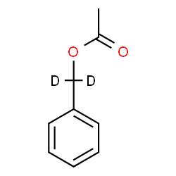 ChemSpider 2D Image | Phenyl(~2~H_2_)methyl acetate | C9H8D2O2