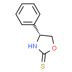 ChemSpider 2D Image | (R)-4-Phenyloxazolidine-2-thione | C9H9NOS