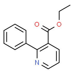 ChemSpider 2D Image | Ethyl 2-phenylnicotinate | C14H13NO2