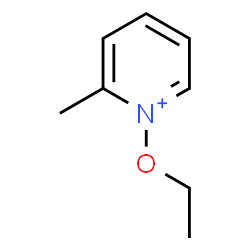 ChemSpider 2D Image | 1-Ethoxy-2-methylpyridinium | C8H12NO