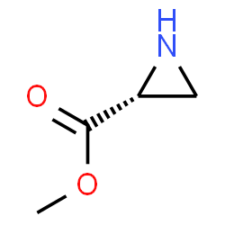 ChemSpider 2D Image | (R)-Methyl aziridine-2-carboxylate | C4H7NO2