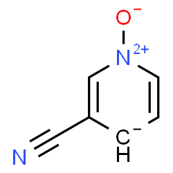 ChemSpider 2D Image | 1-oxido-4H-pyridin-4-ide-3-carbonitrile | C6H7N2O