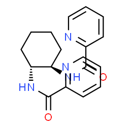 ChemSpider 2D Image | (R,R)-DACH-pyridyl Trost ligand | C18H20N4O2