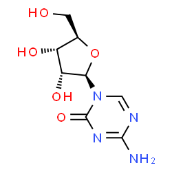ChemSpider 2D Image | Azacitidine | C8H12N4O5