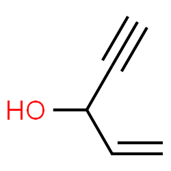 ChemSpider 2D Image | 1-Penten-4-yn-3-ol | C5H6O