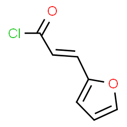 ChemSpider 2D Image | (2E)-3-(2-Furyl)acryloyl chloride | C7H5ClO2