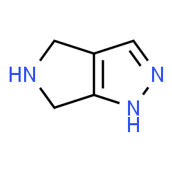 ChemSpider 2D Image | 1,4,5,6-Tetrahydropyrrolo[3,4-c]pyrazole | C5H7N3