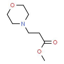 ChemSpider 2D Image | Methyl 3-morpholinopropionate | C8H15NO3