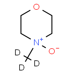 ChemSpider 2D Image | 4-(~2~H_3_)Methylmorpholine 4-oxide | C5H8D3NO2