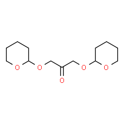 ChemSpider 2D Image | 1,3-Bis(tetrahydro-2H-pyran-2-yloxy)acetone | C13H22O5