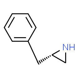 ChemSpider 2D Image | (2S)-2-Benzylaziridine | C9H11N