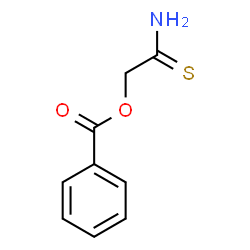 ChemSpider 2D Image | 2-Benzoyloxyethanethioamide | C9H9NO2S