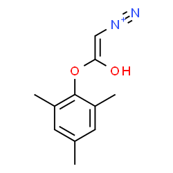 ChemSpider 2D Image | (E)-2-Hydroxy-2-(mesityloxy)ethenediazonium | C11H13N2O2